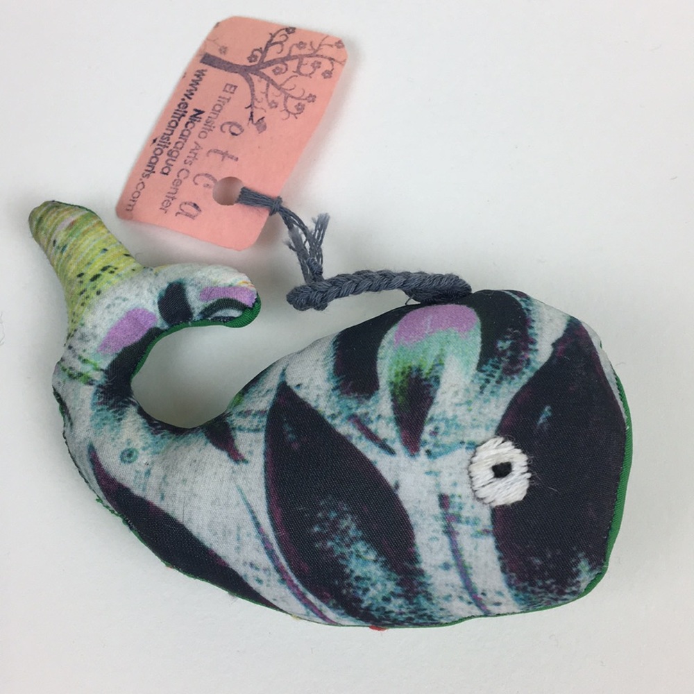 One handmade whale 🐳 keychain ornament